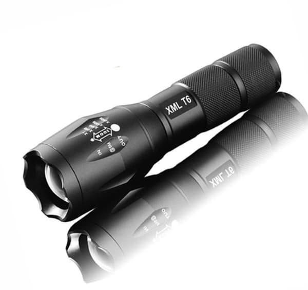 Ficklampa LED CREE XML T-6 3000 LUMENS Svart Svart