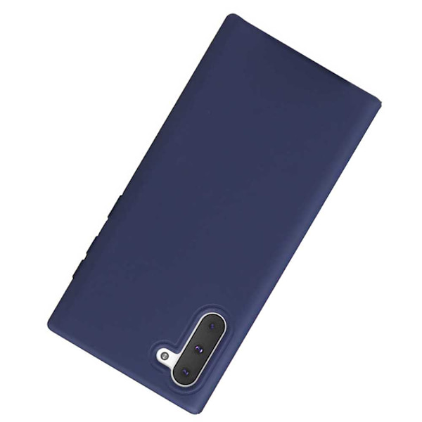Stötdämpande Matt Silikonskal (NKOBEE) - Samsung Galaxy Note10 Blå