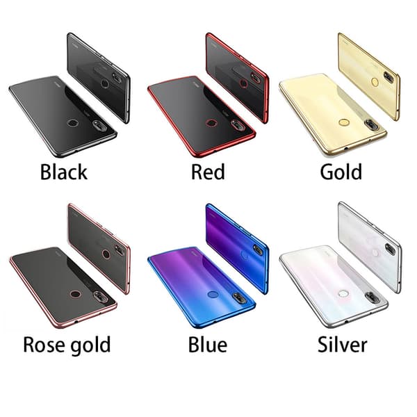 Huawei Y6 2019 - Skyddsskal i Silikon (FLOVEME) Silver