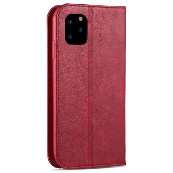 Sileä kestävä lompakkokotelo - iPhone 11 Pro Röd