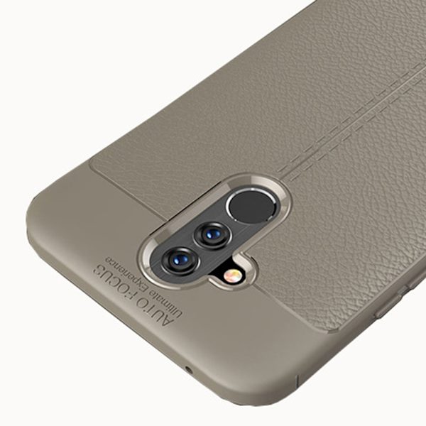 Huawei Mate 20 Lite - Silikonskal Grå Grå