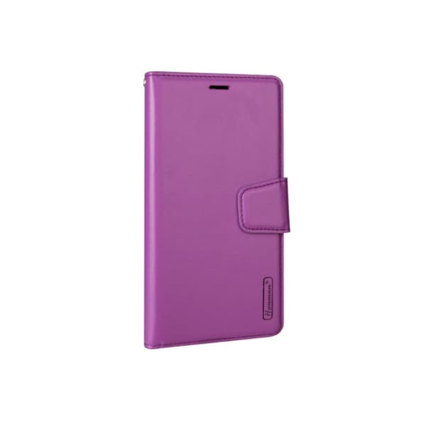 Samsung Galaxy S10e - Plånboksfodral i PU-Läder av Hanman Rosaröd Rosaröd