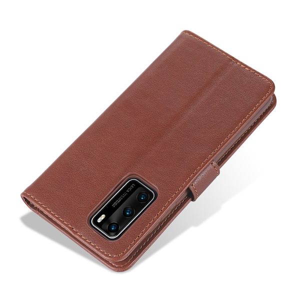 Smidigt Plånboksfodral (Yazunshi) - Huawei P40 Röd