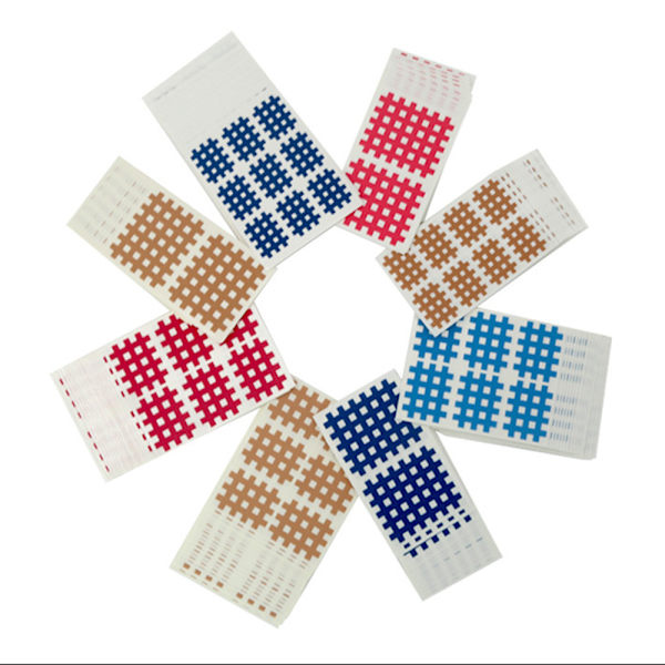 Bekväm Hållbar Kinesiology Tejp Smärtlindring Sporttejp Beige 9-PACK