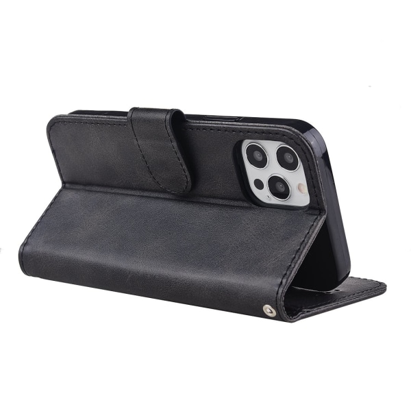 Praktisk FLOVEME lommebokdeksel - iPhone 14 Pro Blå