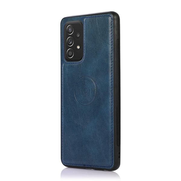 Stilfuldt 2 i 1 Wallet etui - Samsung Galaxy A72 Röd