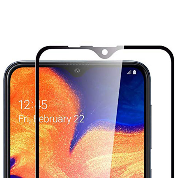3-PACK Galaxy A10 Skärmskydd 2.5D HD 0,3mm Svart