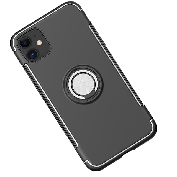 iPhone 12 - Skal med Ringhållare Petrol