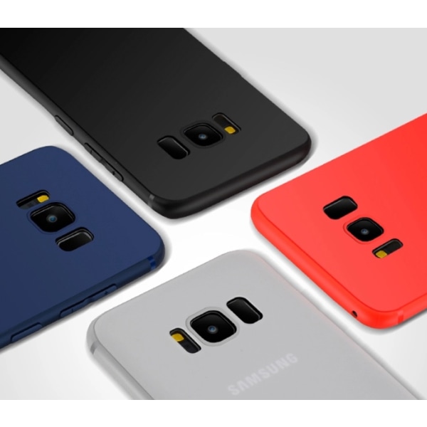 Samsung Galaxy S8 eksklusivt smartdeksel (høy kvalitet) Vit Vit