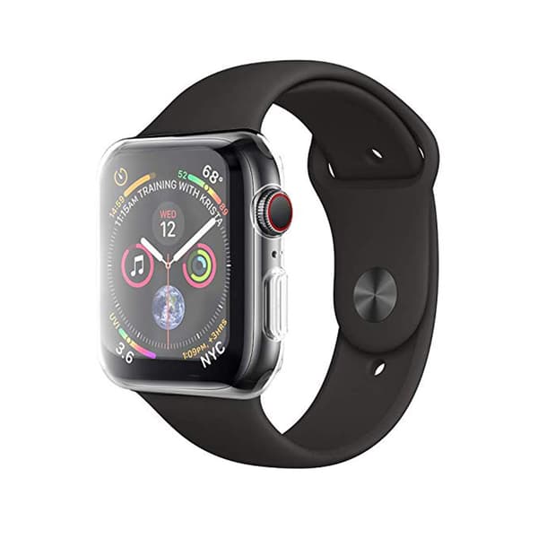Professionellt TPU Skal för Apple Watch Series 4 44mm Transparent