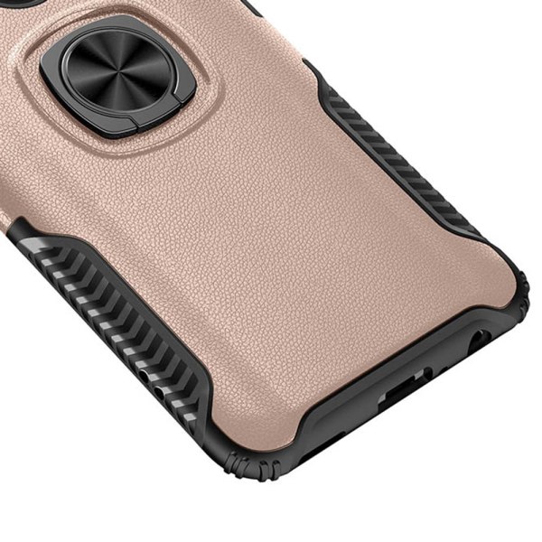 Cover med ringholder (LEMAN) - Samsung Galaxy A8 2018 Röd