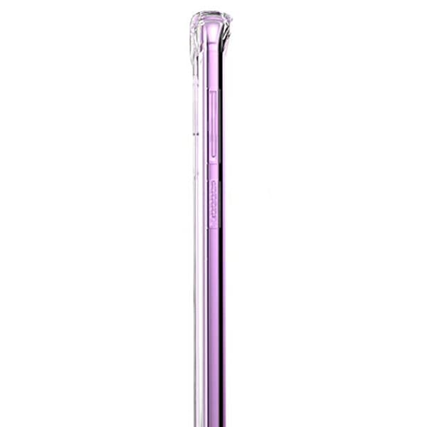 Samsung Galaxy S9 - Kraftig deksel med kortholder Transparent