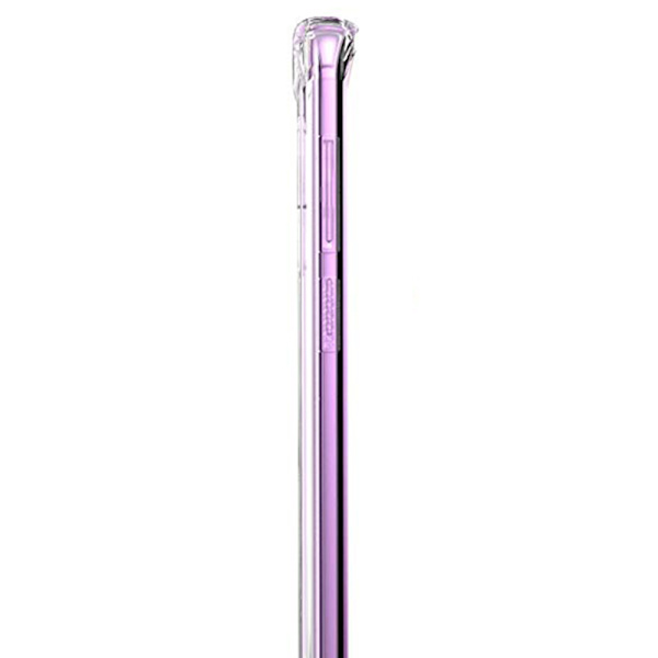 Samsung Galaxy S9 - Tehokas kuori korttipidikkeellä Transparent/Genomskinlig