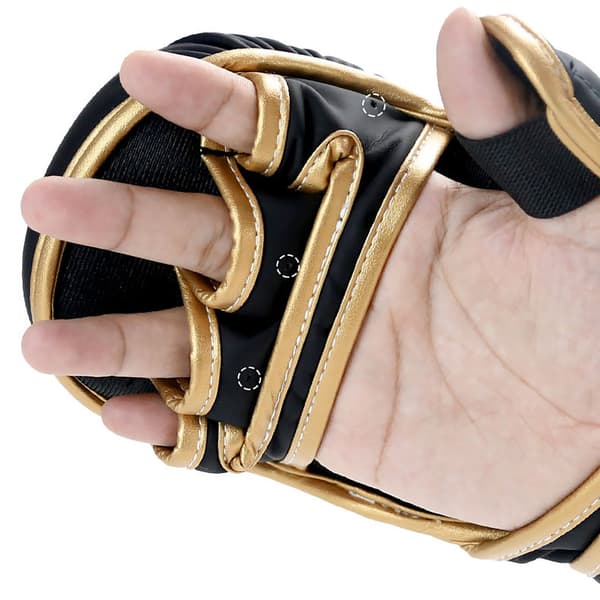 MMA-handskar med trippelstöd  Träna som du slåss: Smart & Hårt Vit Large