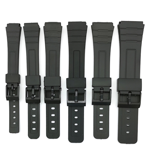 Slittåligt Silikongummi Klockarmband 12-22mm 18mm