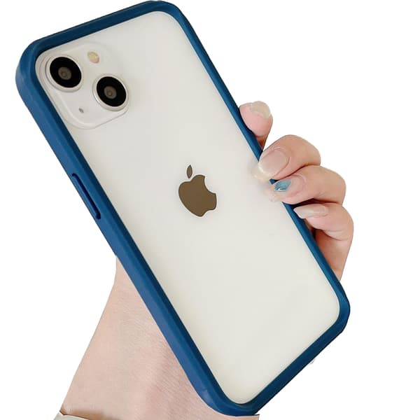 iPhone 13 - Lyxigt Matt Skal med Stötskydd Clear