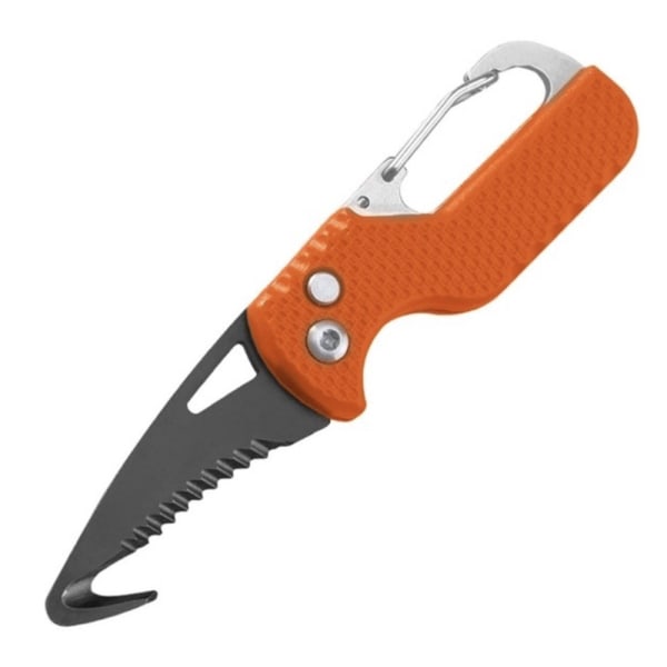 Smidig Slittålig Multifunktionell Utfällbar Fickkniv Orange/Silver