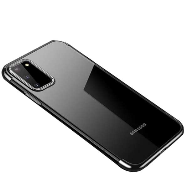 Stötdämpande Silikonskal Floveme - Samsung Galaxy S20 Svart