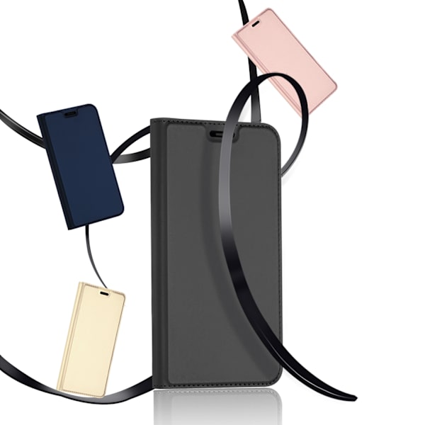 Designfodral för iPhone XS Max (Silk-Touch) Guld
