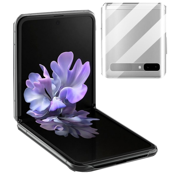 Samsung Galaxy Z Flip - Tyylikäs kansi Transparent