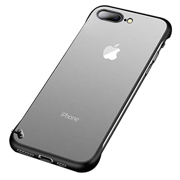 Stötdämpande Ultratunt Skal - iPhone 8 Plus Röd