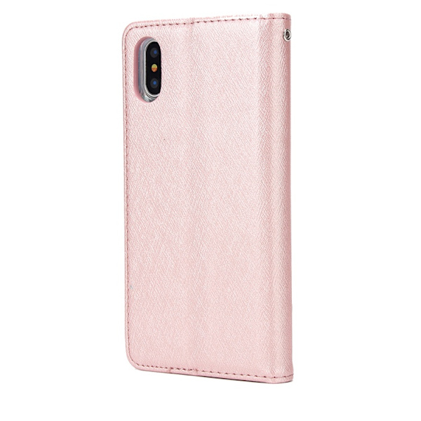 Elegant Plånboksfodral till iPhone X/XS Grön