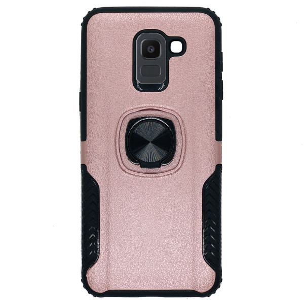 Stilrent Leman Skal med Ringhållare - Samsung Galaxy J6 2018 Petrol