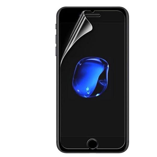 3-PACK iPhone 8 Mjukt Framsida & Baksida Skärmskydd PET 9H 0,2mm Transparent
