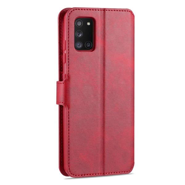 Sileä tyylikäs lompakkokotelo - Samsung Galaxy A41 Röd