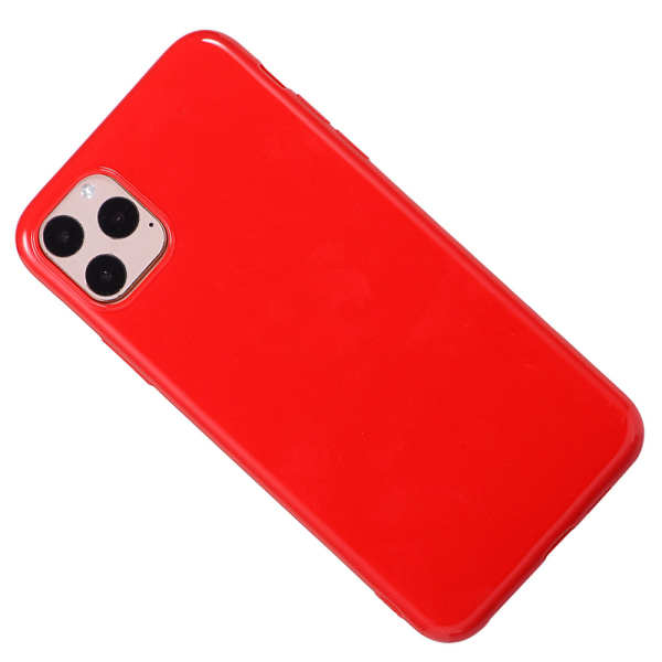 iPhone 11 Pro Max - Genomtänkt Silikonskal Röd