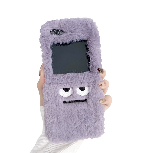 Blødt beskyttende Fluffy Cover til Samsung Galaxy Z Flip 5