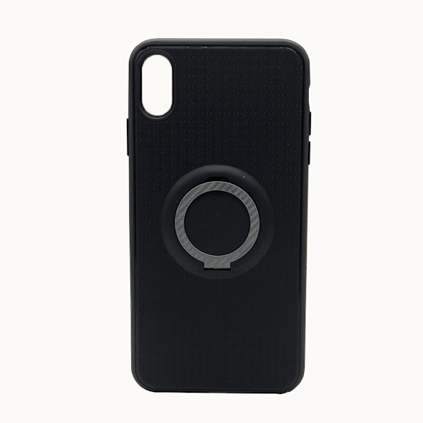 Praktiskt Skyddsskal med Ringhållare för iPhone XR Rosaröd Rosaröd