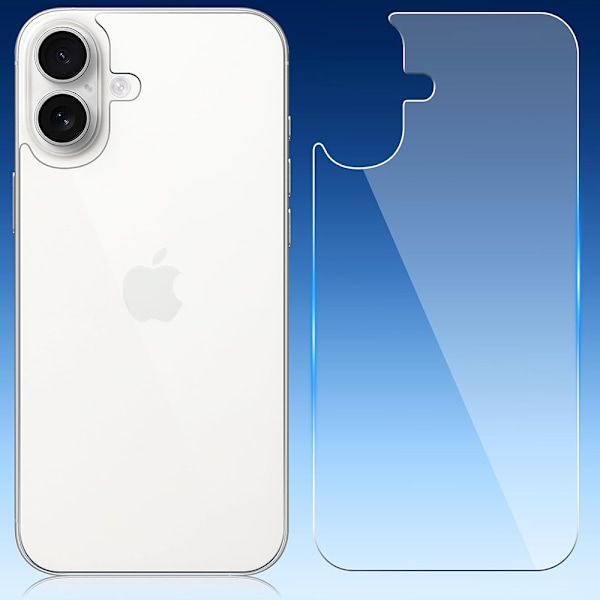 iPhone 16 Plus Skärmskydd till Baksida 0,3mm