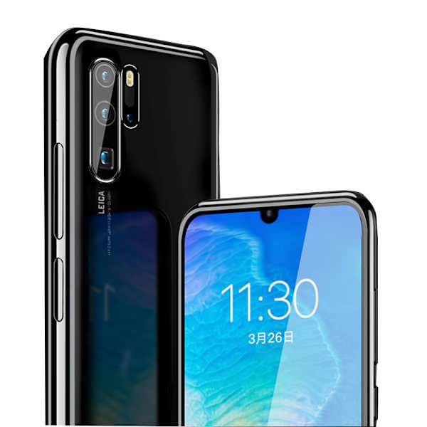 LEMAN Silikonskal - Huawei P30 Pro Silver