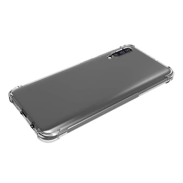 Silikonskal - Samsung Galaxy A50 Transparent Transparent/Genomskinlig