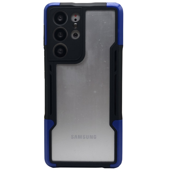Stilfuldt beskyttelsescover - Samsung Galaxy S21 Ultra Rosa