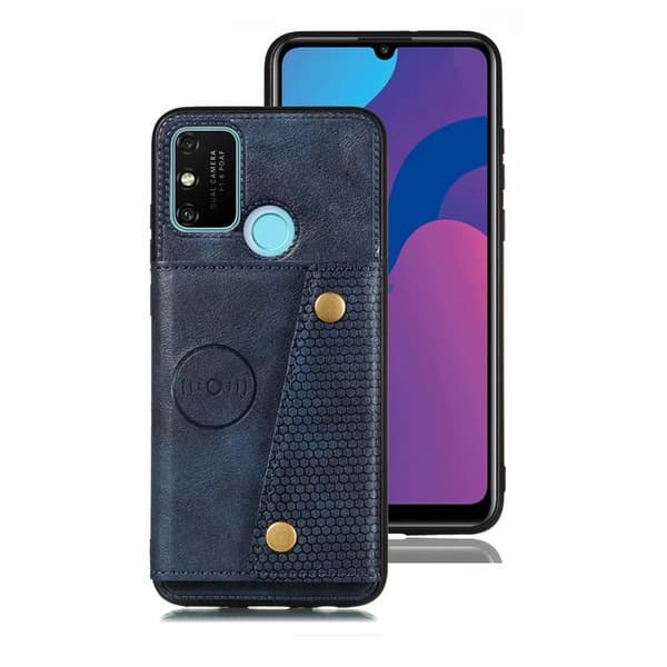 Smidigt Skal med Kortfack - Samsung Galaxy A21S Grå