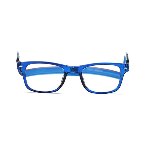 Praktiska Läsglasögon (Styrka upp till 4,0) MAGNET Blå 4.0