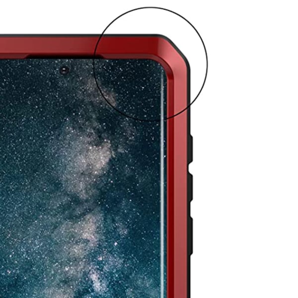 Professionelt aluminiumscover - Samsung Galaxy S20 Plus Röd