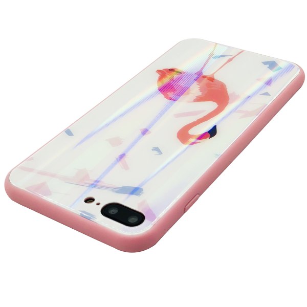 Flamingo beskyttelsesdeksel fra JENSEN for iPhone 7 Plus