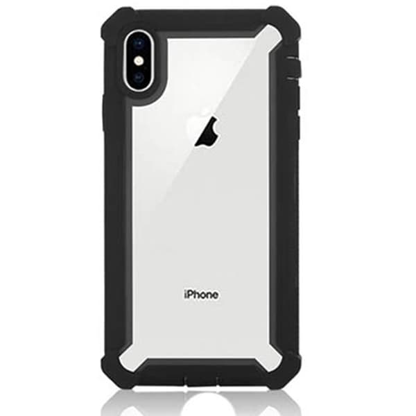 Kraftfullt Skyddande Fodral - iPhone X/XS Grå Grå