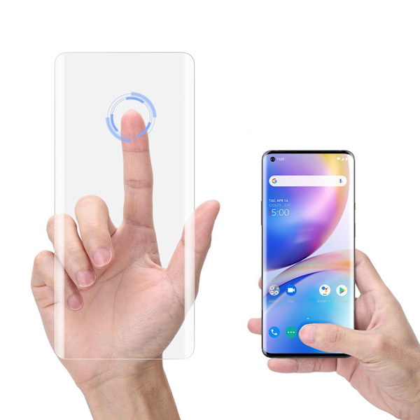 3-PACK OnePlus 10 Pro Hydrogel Skärmskydd HD 0,2mm Transparent