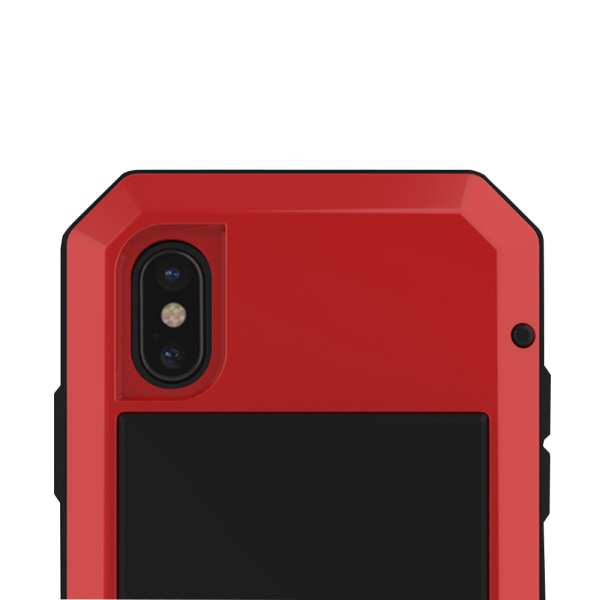 iPhone XS Max - Praktiskt Stötsäkert EXXO Fodral Svart