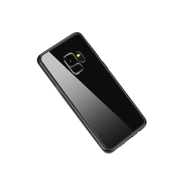 Stilig og effektivt silikondeksel til Samsung Galaxy S9 Roséguld