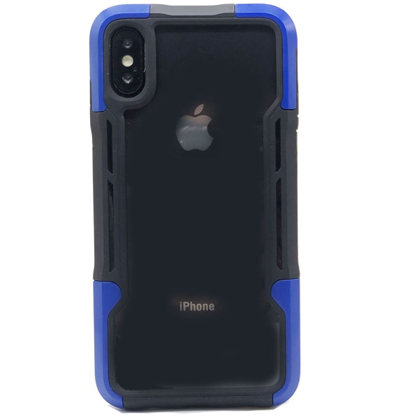 Stilfuldt stødabsorberende cover - iPhone X/XS Blå