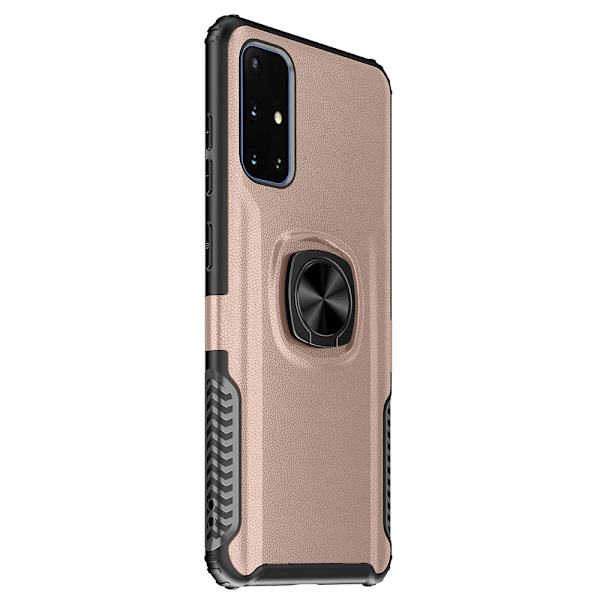 Samsung Galaxy A71 - Skyddsskal med Ringhållare Mörkblå