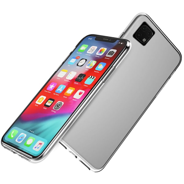 Robust Silikonskal - iPhone 11 Pro Max Transparent Transparent/Genomskinlig