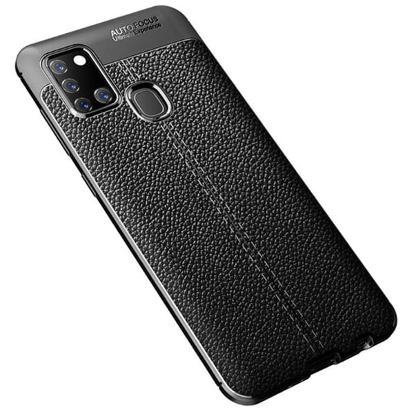 Samsung Galaxy A21S - Robust støtsikkert deksel Mörkblå