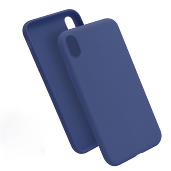 iPhone XS Max - Silikonskal i Matt-design Frostad