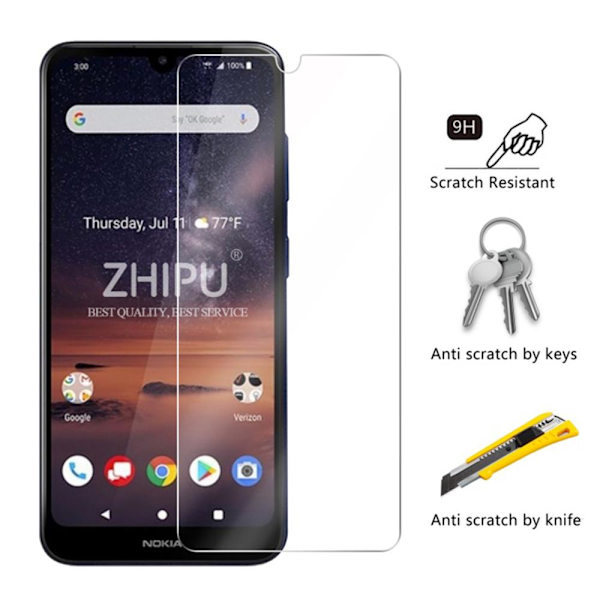 Skärmskydd Standard 0,3mm Nokia 3.2 Transparent/Genomskinlig